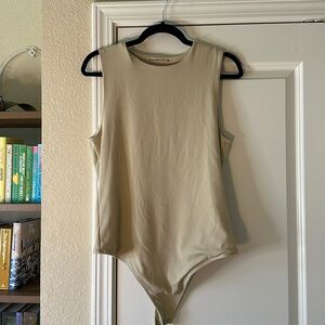 Abercrombie Ribbed Bodysuit - Large